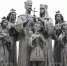Памятник в честь Царской семьи в Дивеевском монастыре - Свято-Троицкий  Серафимо-Дивеевский монастырь