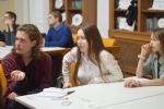 В Мининском университете прошла игра интеллектуального клуба «Что? Где? Когда? Соломоново решение» – «Время героя»