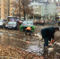 Дорожные службы убирают поваленные ураганным ветром деревья и ветки - Время Н