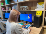 В Лыскове после модернизации по модельному стандарту открылась городская библиотека