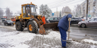 Дорожные бригады круглосуточно работают на улицах Нижнего Новгорода после снегопада - Время Н