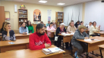 В православной гимназии Воскресенского благочиния Нижегородской епархии прошло просветительское занятие для верующих