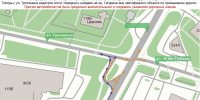 Движение изменилось на перекрестке проспекта Гагарина и улицы Тропинина - Время Н