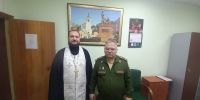 Помощник благочинного Нагорного округа освятил помещения военкомата центральных районов Нижнего Новгорода - Нижегородская епархия