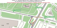 Схема движения изменилась после расширения проспекта Гагарина до трех полос на этом участке - Нижегородская правда