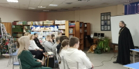 Помощник благочинного Балахнинского округа встретился с читателями Центральной детской библиотеки имени Кузьмы Минина - Нижегородская епархия