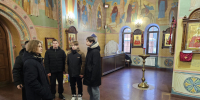 Студенты нижегородского колледжа малого бизнеса посетили центральный храм Нагорного благочиния - Нижегородская епархия