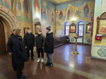 Студенты нижегородского колледжа малого бизнеса посетили центральный храм Нагорного благочиния