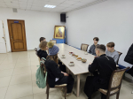 Студенты нижегородского колледжа малого бизнеса посетили центральный храм Нагорного благочиния