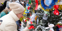 16 ёлочек, украшенных новогодними игрушками по мотивам сказок Александра Пушкина, разместили в Сормовском парке - Администрация г. Нижний Новгород