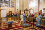 Управляющий Нижегородской епархией совершил всенощное бдение в Преображенском соборе Серафимо-Дивеевского монастыря