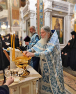 Престольный праздник в Благовещенском соборе