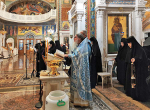 Престольный праздник в Благовещенском соборе