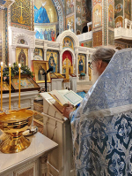 Престольный праздник в Благовещенском соборе