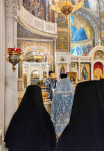 Престольный праздник в Благовещенском соборе