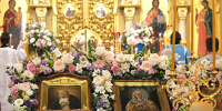 День обители. Божественная литургия архиерейским служением - Свято-Троицкий Серафимо-Дивеевский монастырь