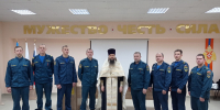 Помощник благочинного Автозаводского округа совершил молебен в пожарной части №9 Нижнего Новгорода - Нижегородская епархия