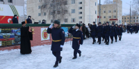 Помощник благочинного Сормовского округа благословил принявших присягу военнослужащих Сормовской бригады - Нижегородская епархия