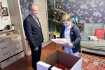 Евгений Чинцов исполнил новогоднее желание 9-летнего нижегородца Арсения
