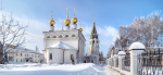 В новогоднюю ночь епископ Парамон совершил Божественную литургию в Городецком Феодоровском мужском монастыре