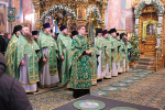 Литургия архиерейским служением в день память преподобного Серафима, Саровского чудотворца