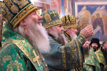 Литургия архиерейским служением в день память преподобного Серафима, Саровского чудотворца