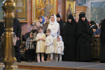 Литургия архиерейским служением в день память преподобного Серафима, Саровского чудотворца