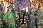 Литургия архиерейским служением в день память преподобного Серафима, Саровского чудотворца