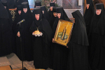 Литургия архиерейским служением в день память преподобного Серафима, Саровского чудотворца