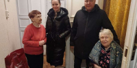 Сестёр, переживших блокаду Ленинграда, поздравили с годовщиной полного освобождения города в Приокском районе - Газета День города. Нижний Новгород