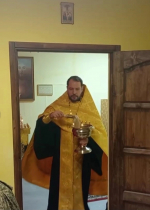 Клирик Воскресенского благочиния совершил чин освящения молитвенной комнаты в Мулинском военном госпитале