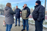 "Партийный десант" проинспектировал состояние благоустроенных общественных пространств на Автозаводе