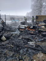 Мужчина погиб на пожаре в Городецком районе