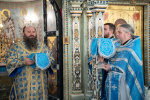 В праздник Сретения Господня епископ Парамон совершил богослужения в Городецком Феодоровском монастыре