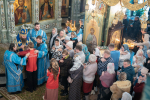 В праздник Сретения Господня епископ Парамон совершил богослужения в Городецком Феодоровском монастыре