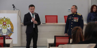 Евгений Чинцов провел урок мужества для студентов Нижегородского института управления - НИА Нижний Новгород