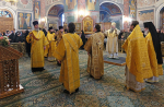 Митрополит Георгий совершил богослужения в Свято-Троицком Серафимо-Дивеевском монастыре