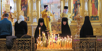 В Серафимо-Дивеевском монастыре заупокойную литургию возглавили архиереи Ставропольской митрополии - Свято-Троицкий Серафимо-Дивеевский монастырь