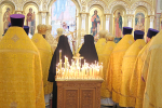 В Серафимо-Дивеевском монастыре заупокойную литургию возглавили архиереи Ставропольской митрополии