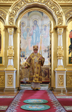 В Серафимо-Дивеевском монастыре заупокойную литургию возглавили архиереи Ставропольской митрополии