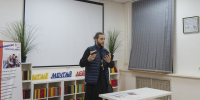 Помощник благочинного Сормовского округа провел духовную беседу с читателями библиотеки - Нижегородская епархия
