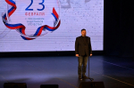 Концерт подарили артисты «Черноречье Феста» дзержинцам на 23 Февраля