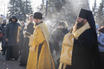 В День защитника Отечества епископ Парамон совершил заупокойные богослужения по погибшим воинам