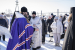 В День защитника Отечества епископ Парамон совершил заупокойные богослужения по погибшим воинам