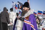 В День защитника Отечества епископ Парамон совершил заупокойные богослужения по погибшим воинам