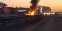 Автомобиль загорелся на Московском шоссе - Нижегородская правда