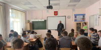 Помощник благочинного Приокского округа провел беседу о Великом посте с учащимися школы № 56 - Нижегородская епархия