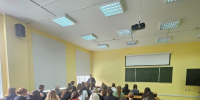 Клирик Приокского благочиния прочитал студентам Института пищевых технологий и дизайна лекцию о нравственности - Нижегородская епархия