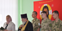 Клирик Нагорного благочиния посетил войсковую часть 7408 Приволжского округа войск национальной гвардии РФ - Нижегородская епархия