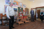 Вернисаж в монастырской школе художественных ремесел